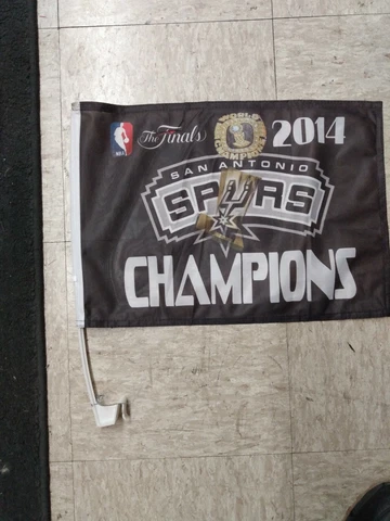 San Antonio Spurs Finals 2014 Championship Flag Cover