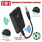 Wireless Bluetooth 5.0 Transmitter Receiver 3.5mm Audio Jack Aux Adapter
