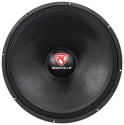 Rockville RVW1800P8 1800w 18" Raw DJ Subwoofer 8 Ohm Sub Woofer 107OZ Magnet - Image 1 of 4