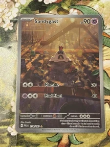 Sandygast Illustration Rare 214/193 Pokemon Paldea Evolved Holo Full Art - Picture 1 of 4