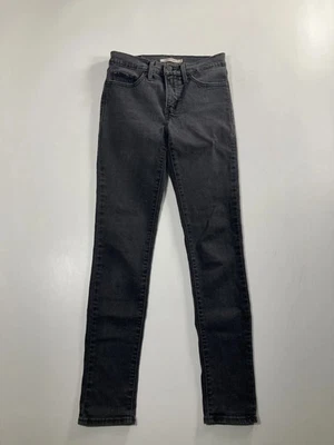 LEVI’S 311 SHAPING SKINNY Jeans - W26 L32 - Charcoal - Great Condition - Women’s - Image 1 of 4
