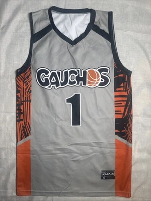 Vintage Gauchos NYC Bronx #1 Basketball jersey  Size M - Image 1 of 4