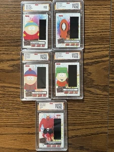 South Park Custom Card Character 5 Set Film Relic  - Bild 1 von 11