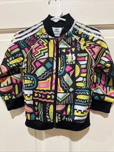 NEW Adidas Baby Girl Size 12-18 Months Superstar SST Track Jacket - Picture 1 of 7