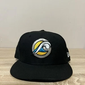 West Michigan Whitecaps New Era 59Fifty Black Fitted Cap Hat Fitted Size 7 3/8 - Picture 1 of 9