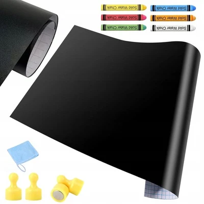 Tafelfolie selbstklebend Kreidetafel Wandtafel Klebetafel Magnetisch Tafelfolie - Bild 1 von 4