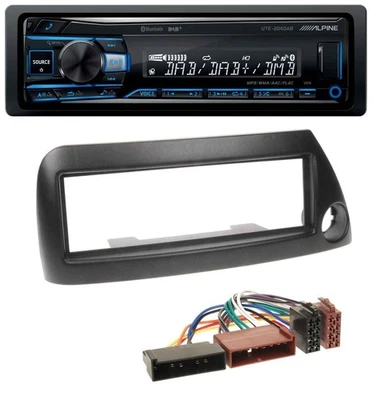 Alpine USB Bluetooth DAB MP3 Autoradio für Ford Ka (bis 2008) - schwarz - Bild 1 von 4