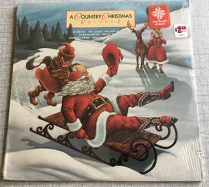 1985 A Country Christmas Volume 4 Vinyl LP Various Artists - NEW / SEALED - Picture 1 of 2