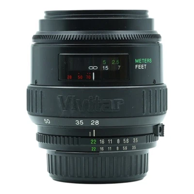 Lens Zoom Vivitar Af Mc Auto Focus 28-70mm 3.5-4.5 - Nikon Af - Image 1 of 3