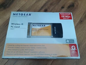 Netgear Wireless-G WG511 PC Card - Picture 1 of 5