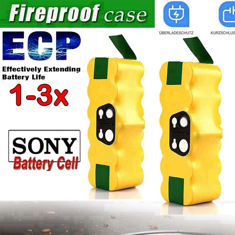 6800mAh 14,4V 5AH Akku für iRobot Roomba 500 600 700 800 900 561 560 620 790 780 - Bild 1 von 4