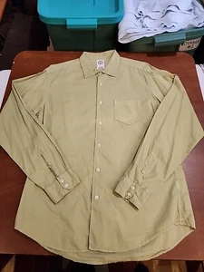 Mason’s Shirt Maker Workmanship Men’s XL L/S Green Casual Button Down EUC. GB26 - Picture 1 of 11