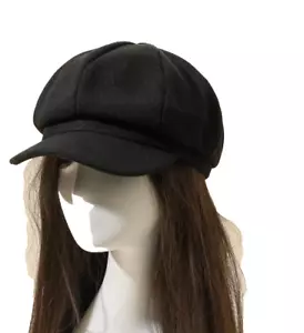 Bäckerjungen Mütze Wintermode Mütze Sommer UV Kappe Mütze Rockabilly - Bild 1 von 5