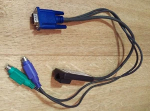 HP 396632-001 Kvm PS/2 Interface Adapter ELC1-0107 - Photo 1/2