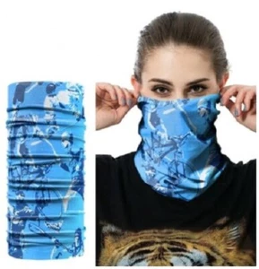 Camouflage Tube Bandanna Scarf Neck Gaiter Head Face Mask Multi-use Outdoor - Picture 1 of 8