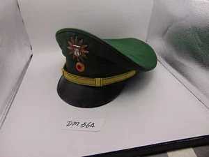 Vintage 1980's German Hamburg State Police Polizei Visor Hat Sz. 61 Obsolete - Zdjęcie 1 z 18