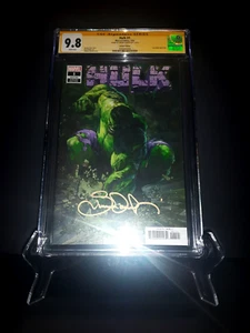 HULK #1 CGC 9.8 White Pages Variant Edition signed in Gold ink by Simone Bianchi - Picture 1 of 24