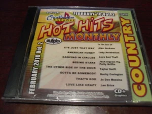 CHARTBUSTER HOT HITS COUNTRY KARAOKE DISC 60432M FEBRUARY 2010 #2 CD+G MULTIPLEX - Picture 1 of 1