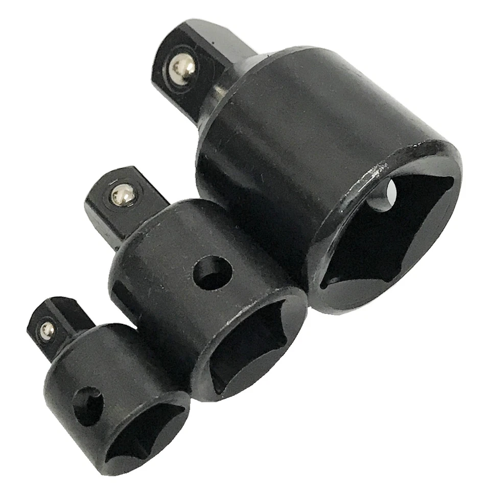 1/2", 3/4" to 3/8 SOCKET REDUCER ADAPTERS - 3pc Set - Image 1 of 1