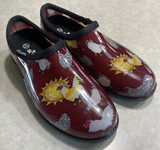Sloggers  Women's Rain & Garden Shoe, Size US 9 Chicken