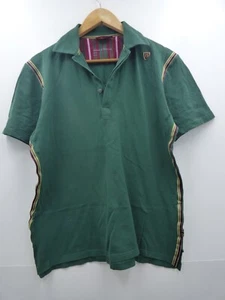 Men's Ozwald Boateng green short sleeve polo shirt size S - Picture 1 of 4