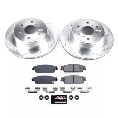 Kit de frenos deportivos PowerStop Z23 Evolution para Cadillac Escalade 07-14 trasero Foto 1 de 4