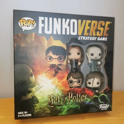 Pop! Funkoverse Strategy Game Harry Potter (Base Set 100) WB Wizarding World 10+ - Image 1 of 4