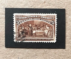 U.S. #234 VF-XF Used w/Cert SMQ Retail $55.00 - Picture 1 of 1