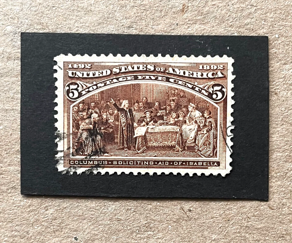 U.S. #234 VF-XF Used w/Cert       SMQ Retail $55.00 - Image 1 of 1