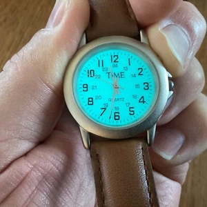 TIME Military Field Watch.  Indiglo Feature. 3 New Batteries Installed.Clean. - Bild 1 von 24