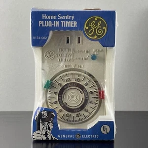 Vintage GE Home Sentry Variable Plug-In Timer Unopened New 1970s/80s,  8134-002 - Picture 1 of 13