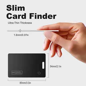 Smart Card Wallet Finder, Bluetooth GPS Passport Tracker - für iOS Apple Find My - Bild 1 von 14