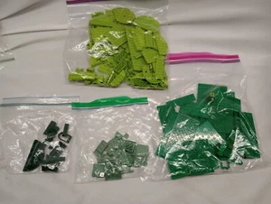 Lego Shades Of Green Bulk Lot 1 Pound. Lime forrest - Picture 1 of 5