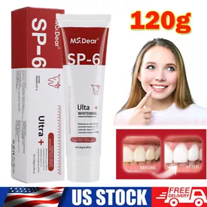 SP-6 Probiotic Whitening Toothpaste Brightening Remove Bad Breath Deep Cleaning - Picture 1 of 17