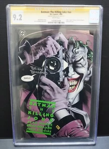 Batman: The Killing Joke CGC 9.2 Firmado Brian Bolland Primera Impresión en Relieve DC - Imagen 1 de 3