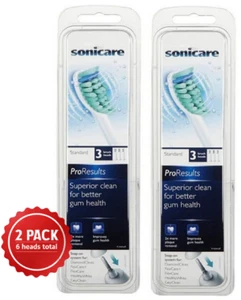 Philips Sonicare HX6013 ProResults Elektrische Zahnbürste 3 Köpfe - 2er Pack /6 Köpfe - Bild 1 von 8