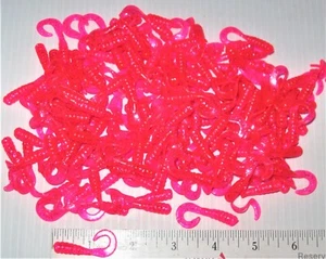 1-1/2" CRAPPIE & PANFISH LOCKENSCHWANZMADEN 50 KÖRPER in FLUORESZIEREND ROSA GLITZER - Bild 1 von 1