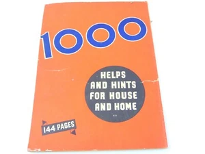 1000 Helps And Hints For House And Home Whitman Publishing Copyright 1936 - Picture 1 of 12