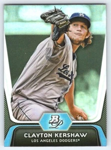 2012 Bowman Platinum Clayton Kershaw #55 Los Angeles Dodgers - Picture 1 of 2