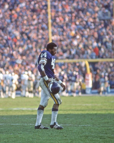 1977 Minnesota Vikings CHUCK FOREMAN Glossy 8x10 Photo Super Bowl XI Poster Cover