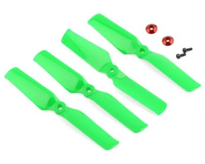 GooSky S2 Tail Blades (Green) (4) [GSK-GT000083] - Image 1 of 2