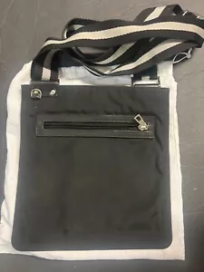 Bally 500 $ schwarze Tasche LUXUS mit Staubbeutel - Nylon - neu ohne Etikett - Bild 1 von 5