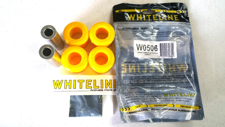 Buje de brazo de control interior delantero Whiteline para 08-14 Subaru Forester WRX Legacy  Foto 1 de 1