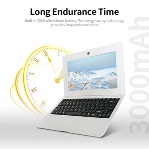 Silver EU Plug 10.1inch Portable Netbook ACTIONS S500 1.5GHz ARM Cortex-A9/ DTS - Picture 1 of 7