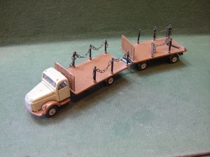 Vintage Diecast Vilmer Volvo Timber Truck with Trailer - Picture 1 of 11