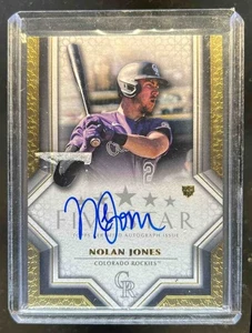 2023 Topps Five Star Nolan Jones Auto #FSA-NJ Rockies - Picture 1 of 2