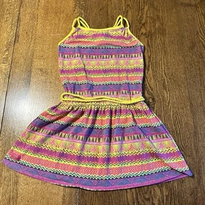 American Girl Lea Clark KID Meet Dress For Girls 10 GOTY 2016 Tropical Aztec - Picture 1 of 11