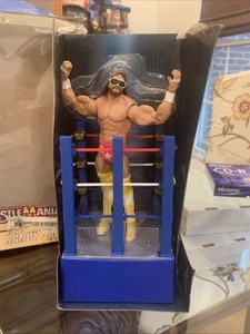 2020 Mattel WrestleMania Macho Man Randy Savage In Ring Cart - Picture 1 of 9