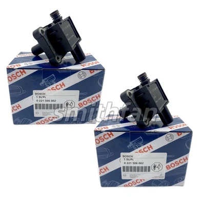 2x Bosch Ignition Coil For Mercedes-Benz 300CE C230 E320 SL320 SLK230 0221506002 Foto 1 de 4