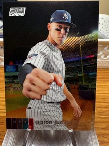 Aaron Judge 2020 Stadium Club Chrome Refractor # 138 Yankees Fist Bump SP RY - Picture 1 of 2